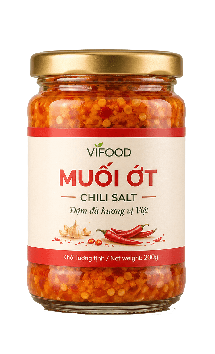 Muối Ớt Xanh/Đỏ